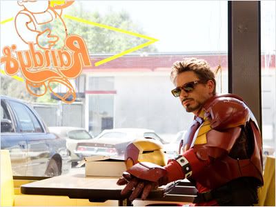 This just in: Iron Man loves donuts