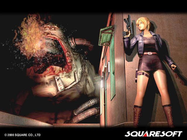 Nearly finished with Parasite Eve II! Haven't completed yet but I think I  enjoyed this one more than the first. PE is amazing and the music and  creature design is the best.