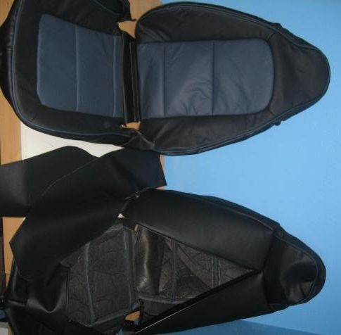 Bmw leather seat cover kits #4