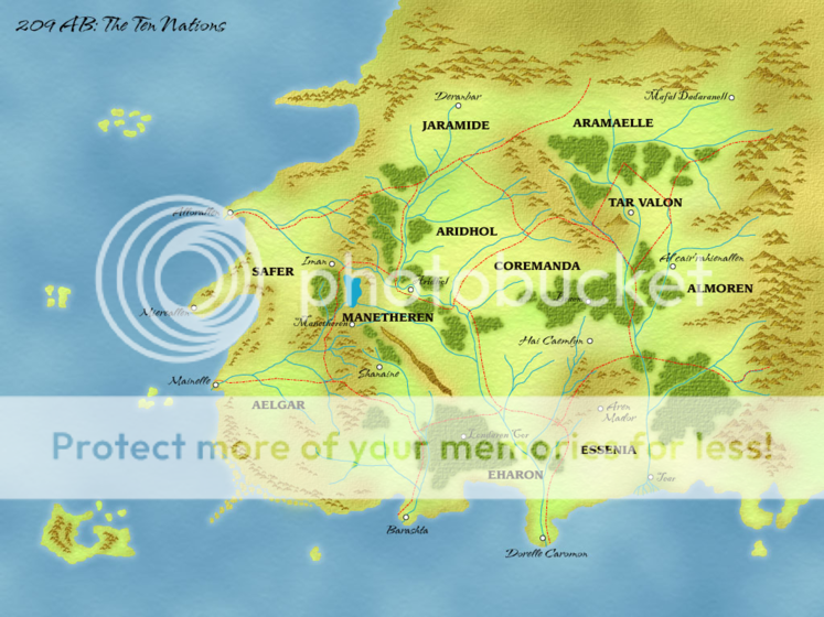 Wheel of Time map | alternatehistory.com