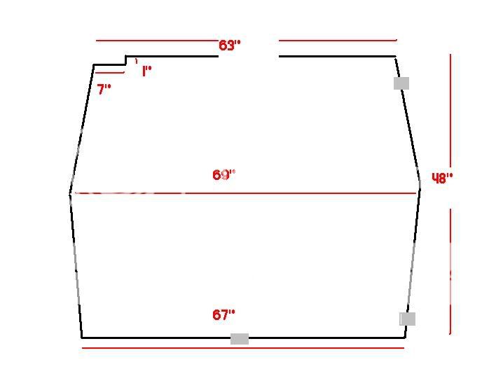 Ford transit connect bulkhead template #9