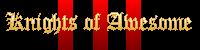 Knights of Awesome banner