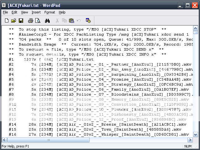 *Tutorial* ~ Download From XDCC Bots Using IRC With Firefox - Forums ...
