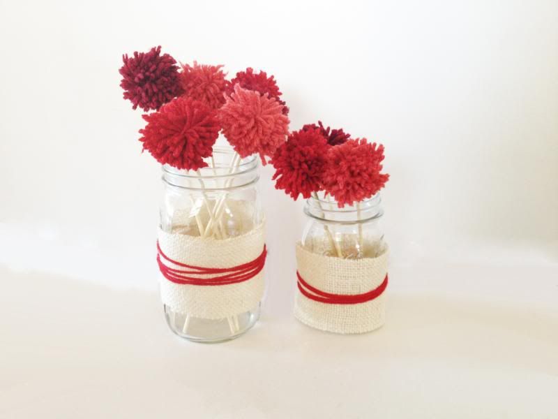 Valentine's Day Mason Jars