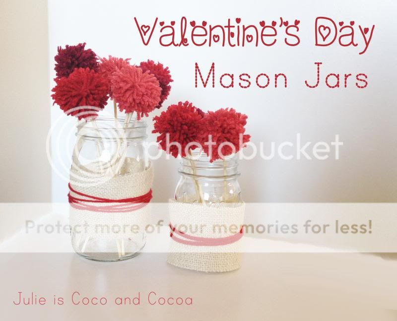 Valentine's Day Mason Jars